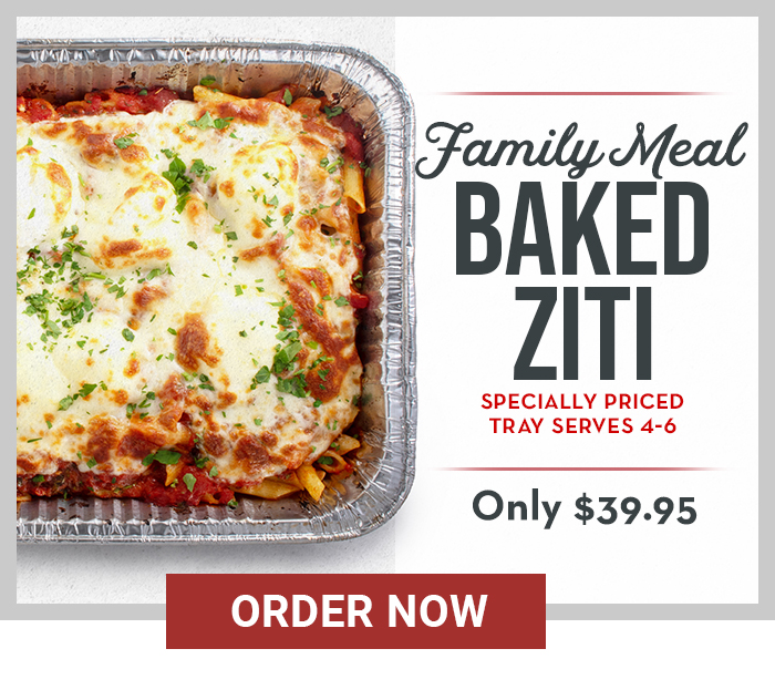 February Offer Baked Ziti Toast