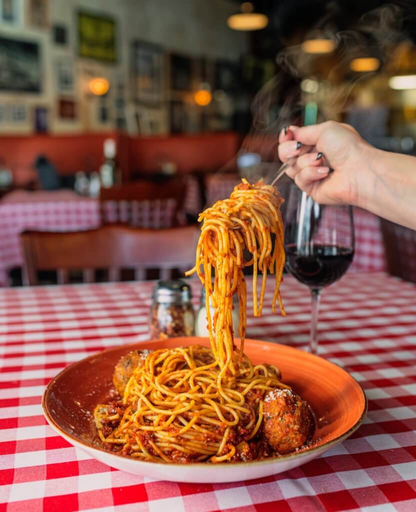 Russo's Spaghetti and Meatballs